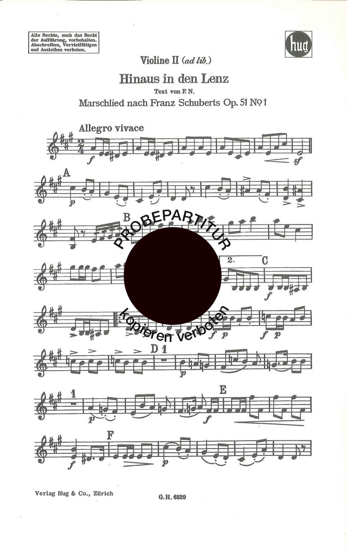 Vorderes Coverbild Hinaus in den Lenz