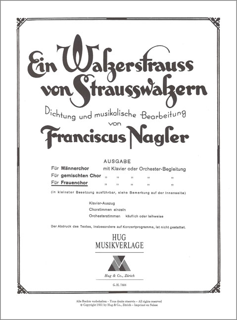 Vorderes Coverbild Walzerstrauss