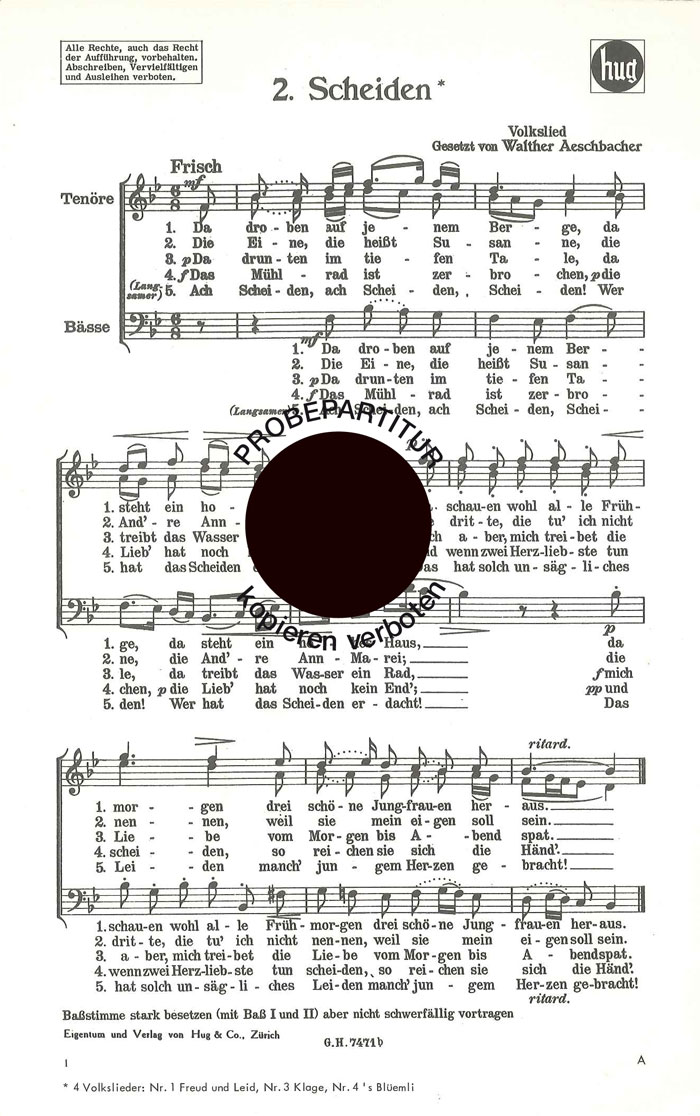 Vorderes Coverbild Scheiden