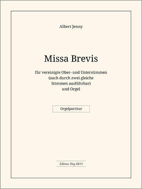 Vorderes Coverbild Missa brevis