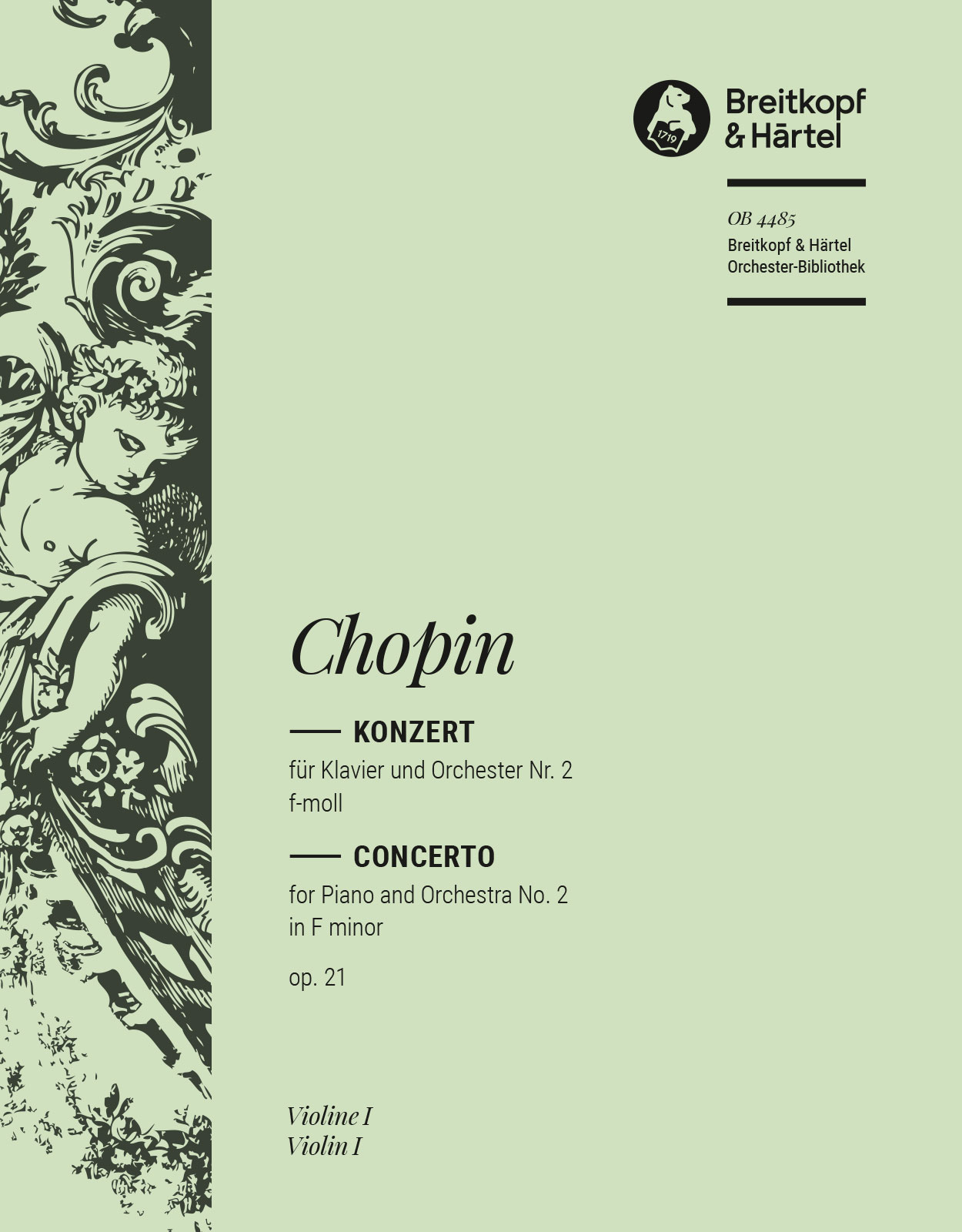 Vorderes Coverbild Konzert für Klavier und Orchester Nr. 2 f-Moll op. 21