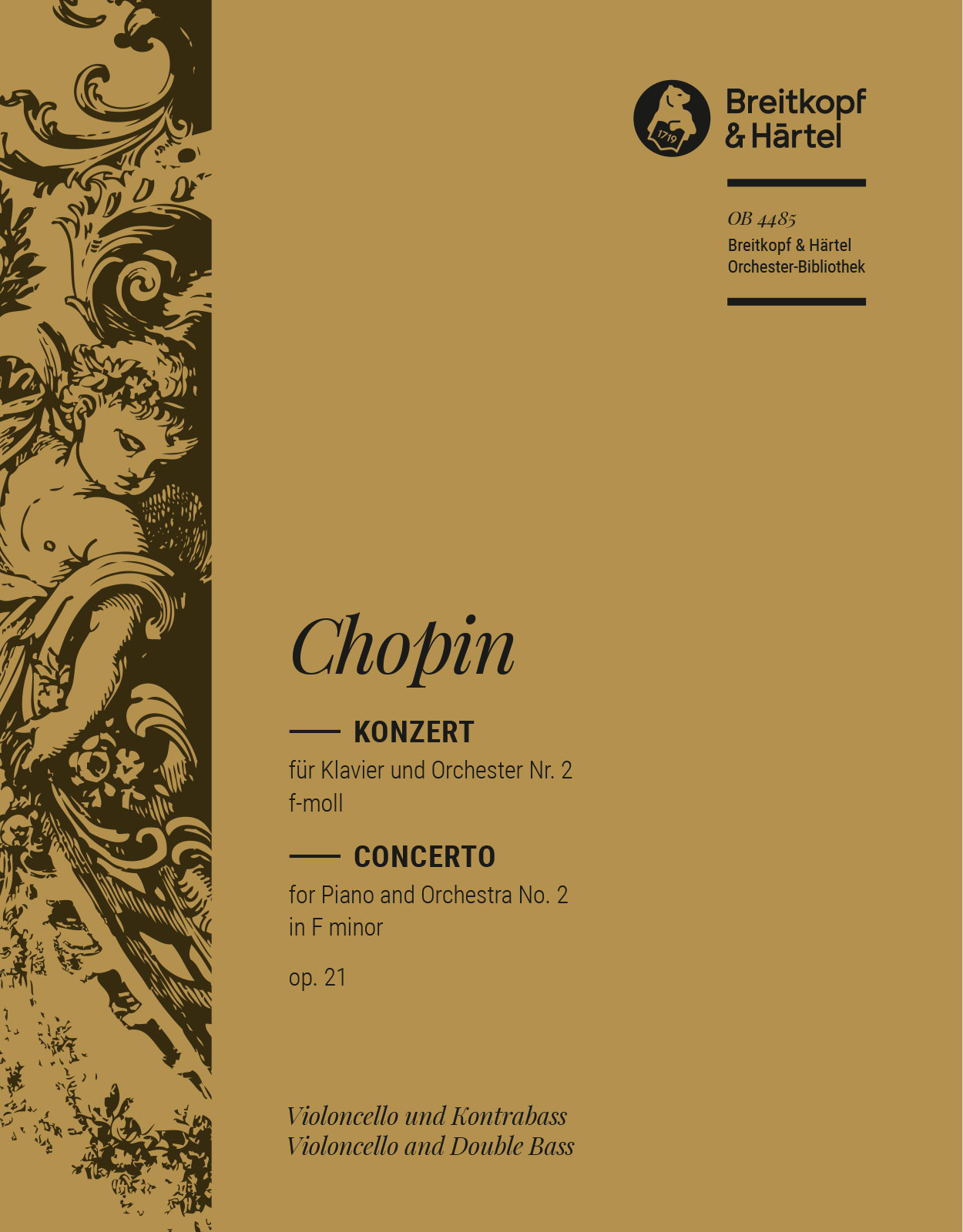 Vorderes Coverbild Konzert für Klavier und Orchester Nr. 2 f-Moll op. 21