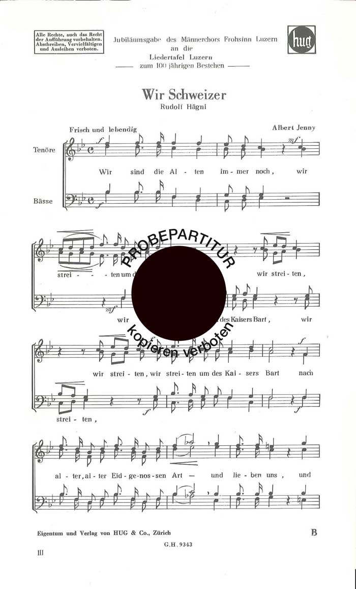 Vorderes Coverbild Wir Schweizer