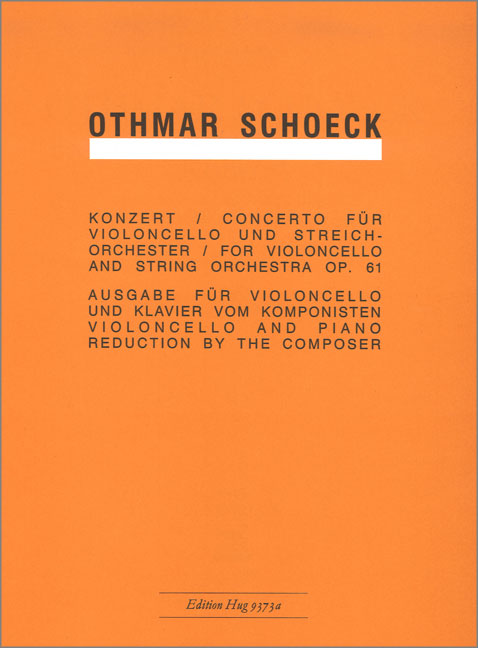 Vorderes Coverbild Konzert op 61