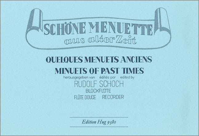 Vorderes Coverbild Schöne Menuette aus alter Zeit