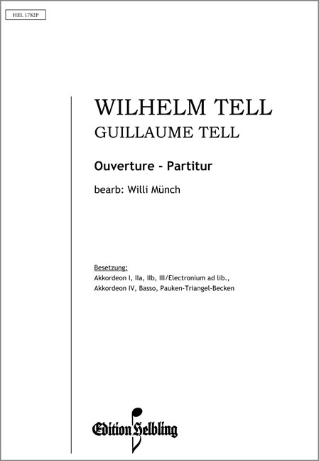 Vorderes Coverbild Wilhelm Tell, Ouverture