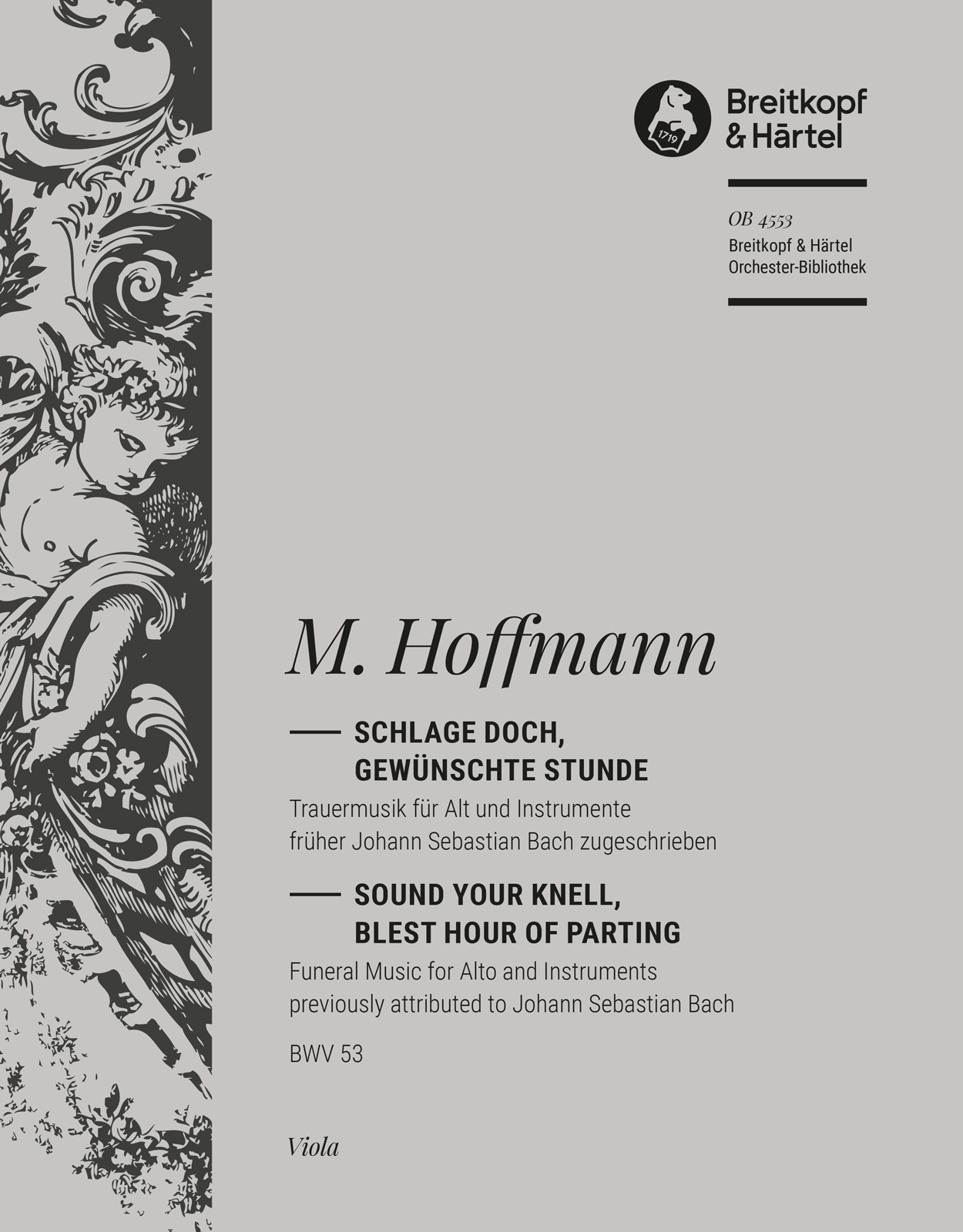 Vorderes Coverbild „Schlage doch, gewünschte Stunde“