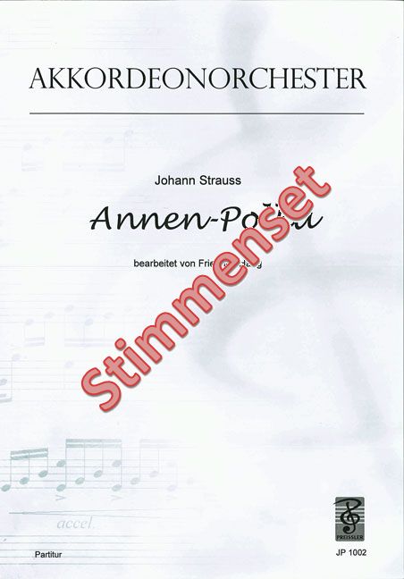 Vorderes Coverbild Annen-Polka