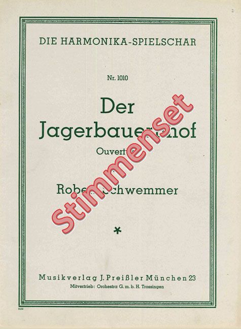 Vorderes Coverbild Der Jägerbauernhof