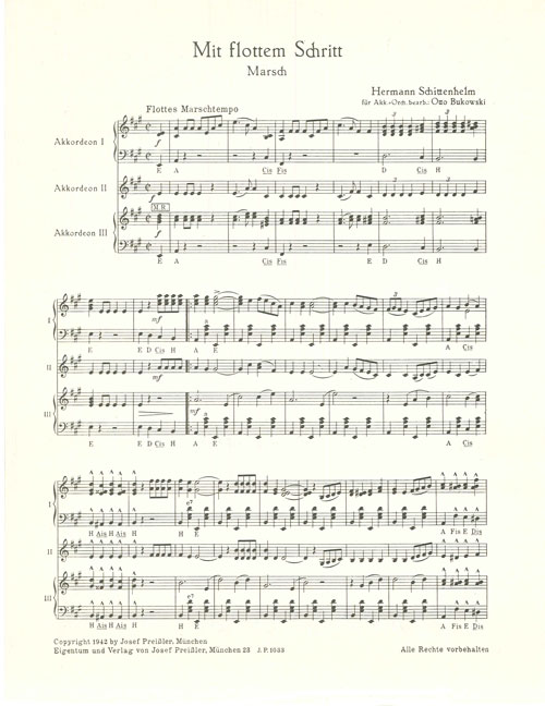 Vorderes Coverbild Mit flottem Schritt