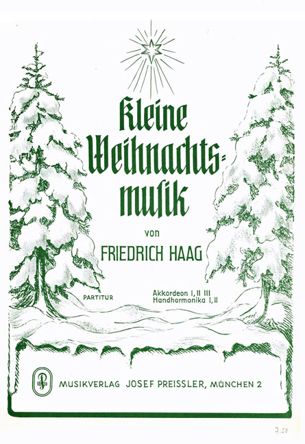 Vorderes Coverbild Kleine Weihnachtsmusik