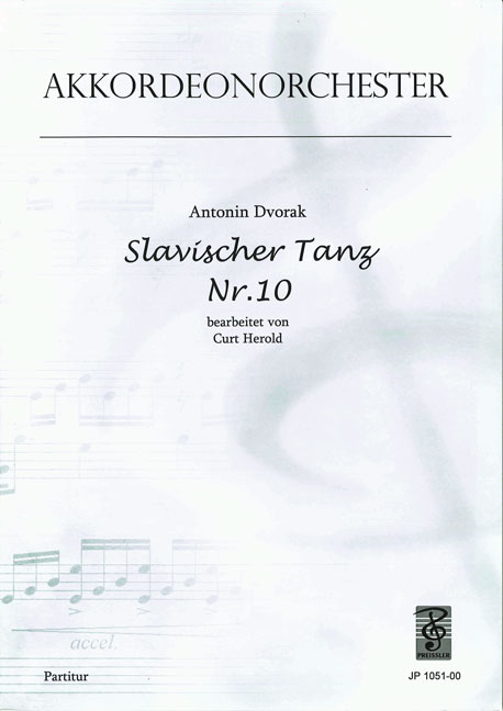 Vorderes Coverbild Slavischer Tanz Nr.10