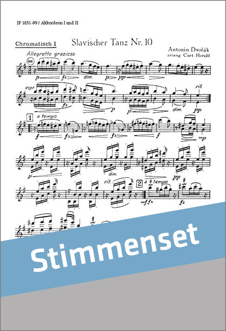Anderes Coverbild Slavischer Tanz Nr.10