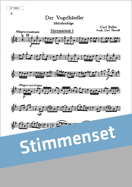 Vorderes Coverbild Der Vogelhändler