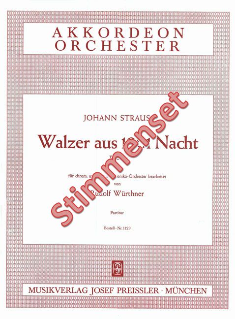 Vorderes Coverbild Walzer aus 1001 Nacht