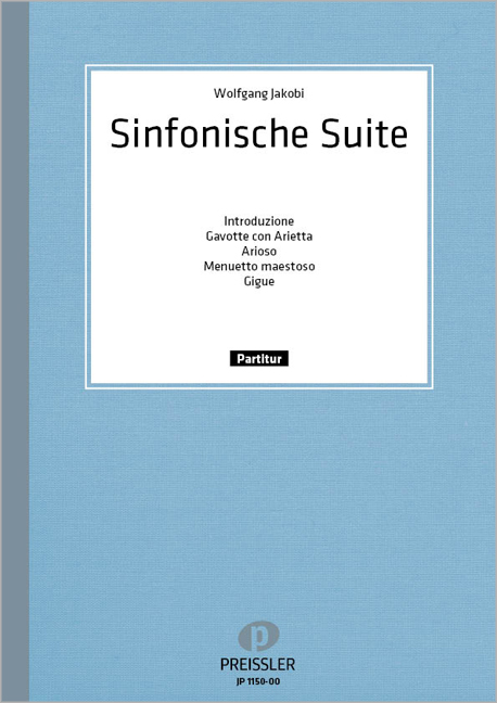 Vorderes Coverbild Sinfonische Suite 1-5 Satz