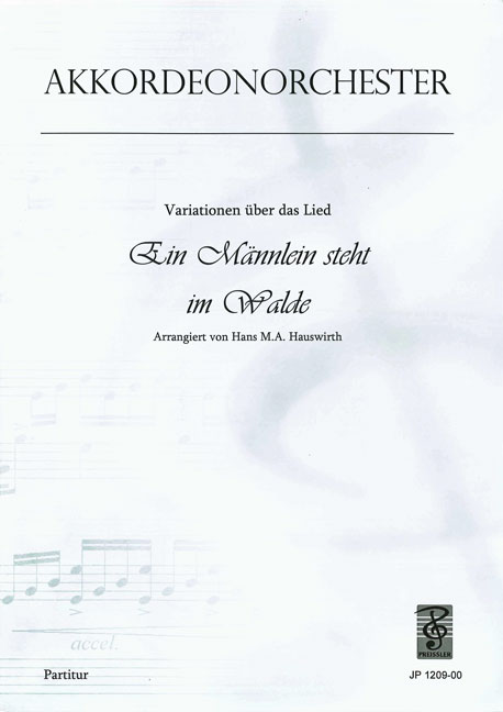 Vorderes Coverbild Variationen über Ein Männlein steht im Walde