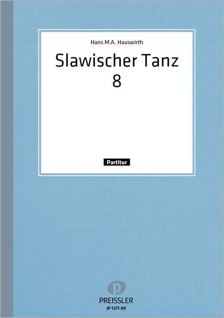 Vorderes Coverbild Slawischer Tanz Nr. 8