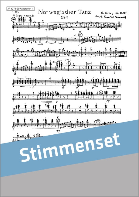 Vorderes Coverbild Norwegischer Tanz