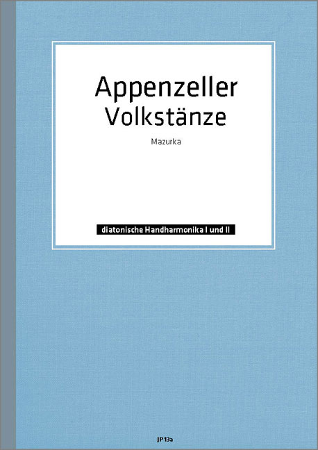 Vorderes Coverbild Appenzeller Volkstänze