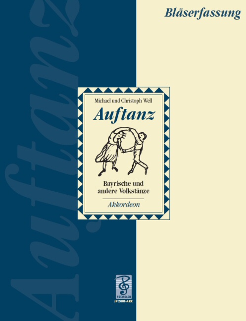 Vorderes Coverbild Auftanz - Bläserfassung