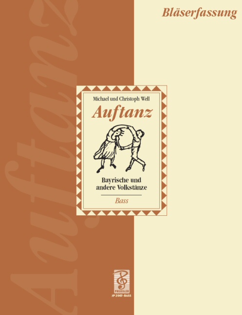 Vorderes Coverbild Auftanz - Bläserfassung