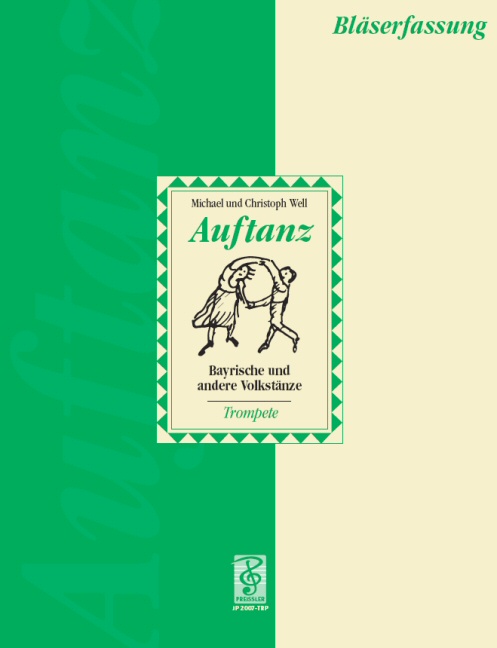 Vorderes Coverbild Auftanz - Bläserfassung