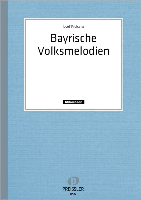 Vorderes Coverbild Bayrische Volksmelodien