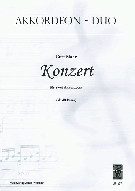 Vorderes Coverbild Konzert