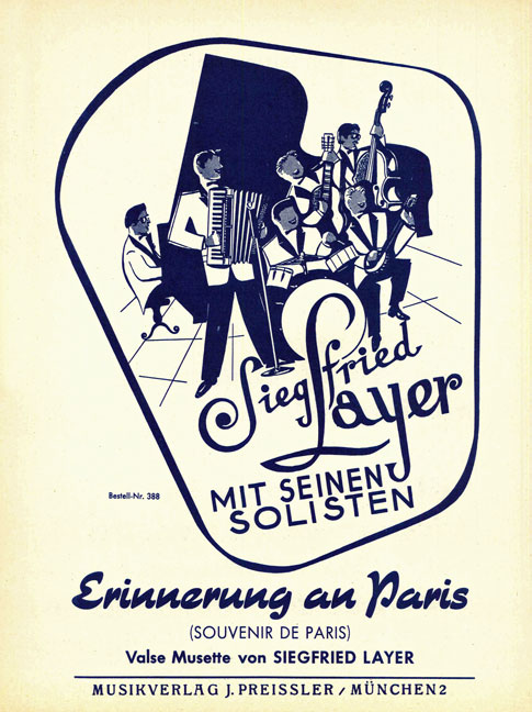 Vorderes Coverbild Erinnerung an Paris