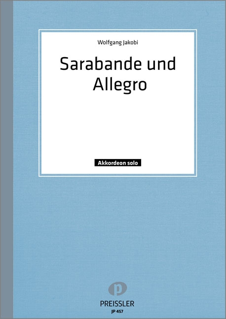 Vorderes Coverbild Sarabande und Allegro