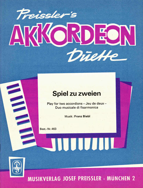 Vorderes Coverbild Spiel zu zweien