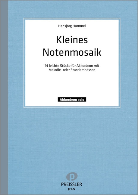 Vorderes Coverbild Kleines Notenmosaik