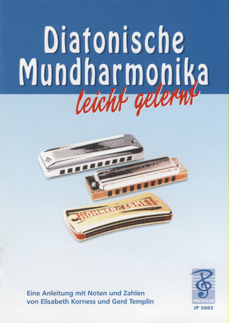 Vorderes Coverbild Diatonische Mundharmonika leicht gelernt