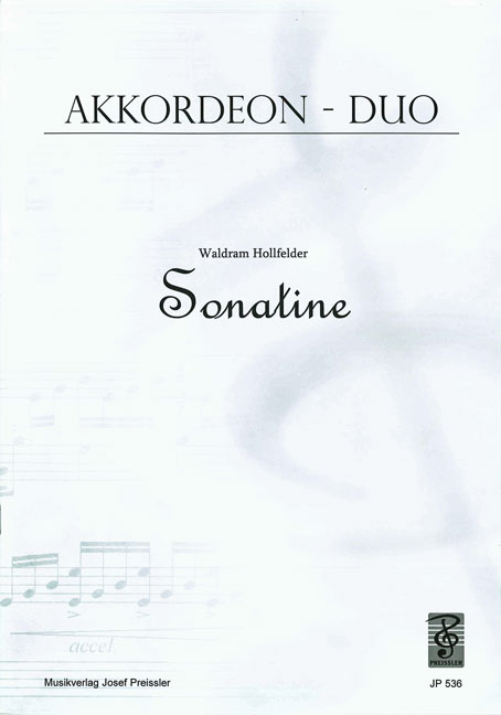 Vorderes Coverbild Sonatine für zwei Akkordeons