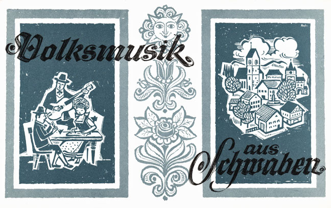 Vorderes Coverbild Volksmusik aus Schwaben