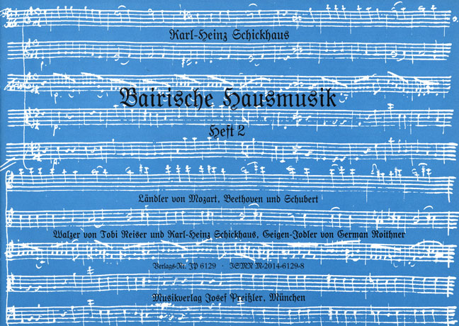 Vorderes Coverbild Bairische Hausmusik, Heft 2