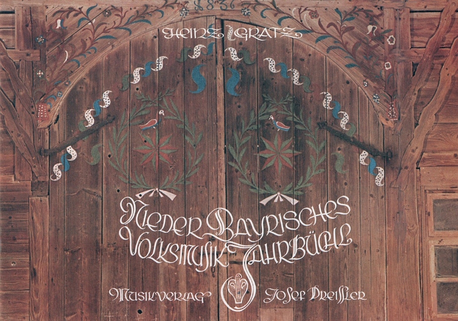 Vorderes Coverbild Niederbayrisches Volksmusik-Jahrbüchl