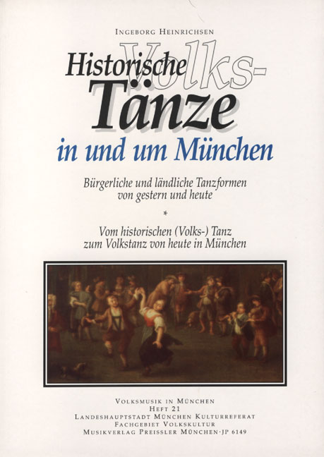 Vorderes Coverbild Historische Volkstänze