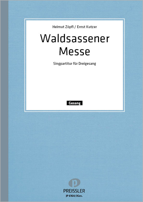 Vorderes Coverbild Waldsassener Messe. (Wir haben Dein Wort)