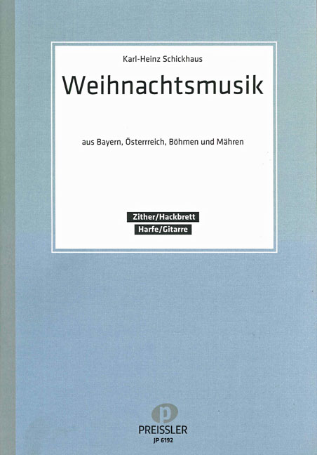 Vorderes Coverbild Weihnachtsmusik aus Bayern, Österreich, Böhmen u.