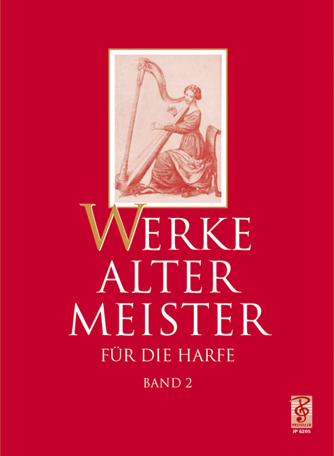 Vorderes Coverbild Werke alter Meister für die Harfe, Band 2