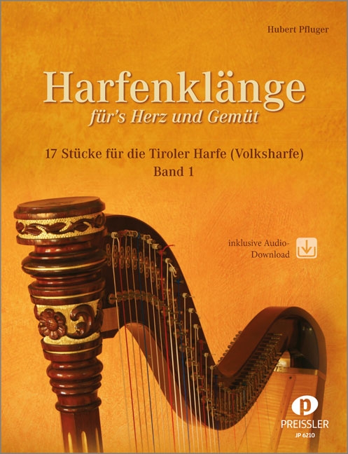 Vorderes Coverbild Harfenklänge für's Herz und Gemüt