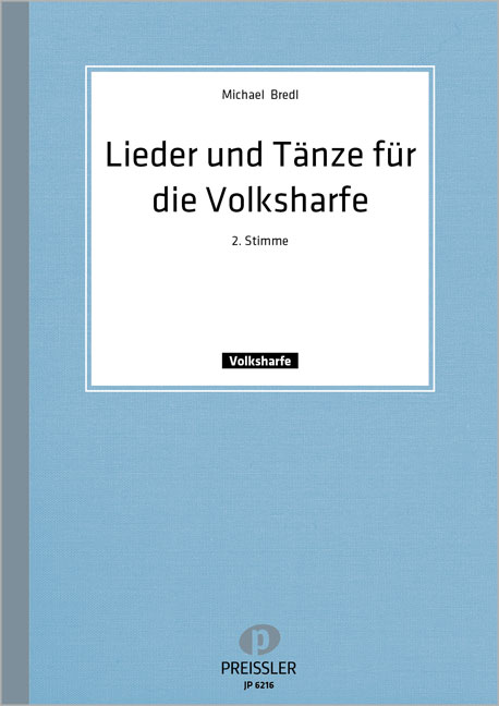 Vorderes Coverbild Lieder und Tänze für die Volksharfe
