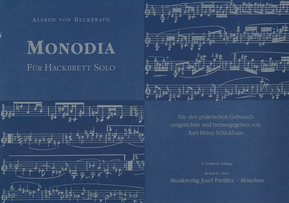 Vorderes Coverbild Monodia