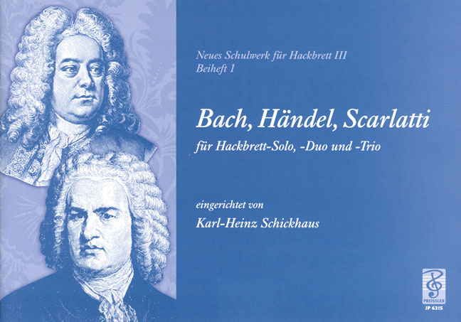 Vorderes Coverbild Bach, Händel, Scarlatti