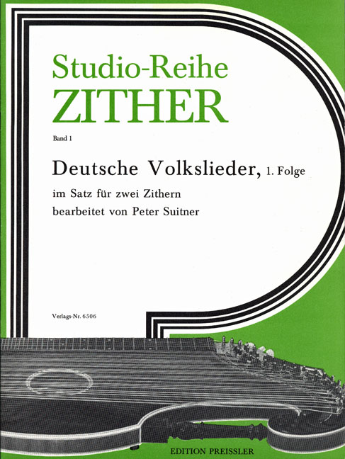 Vorderes Coverbild Studio-Reihe Zither 1