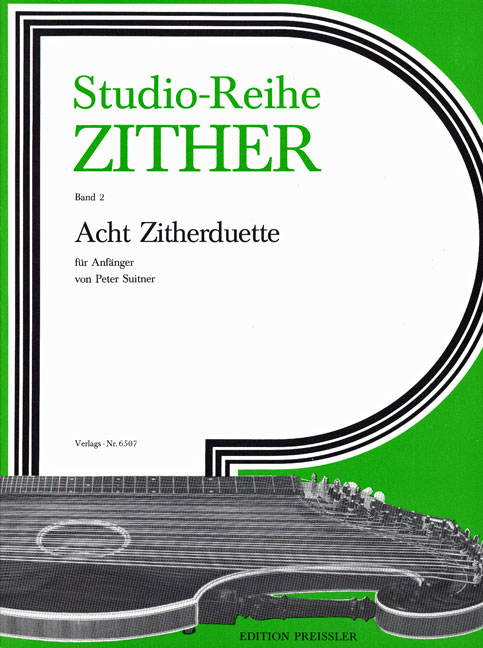 Vorderes Coverbild Studio-Reihe Zither 2