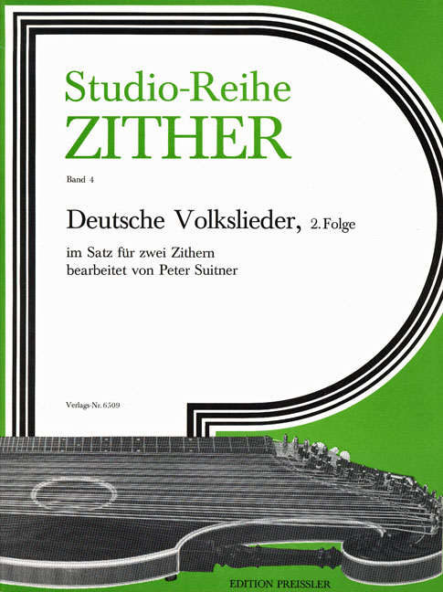 Vorderes Coverbild Studio-Reihe Zither 4