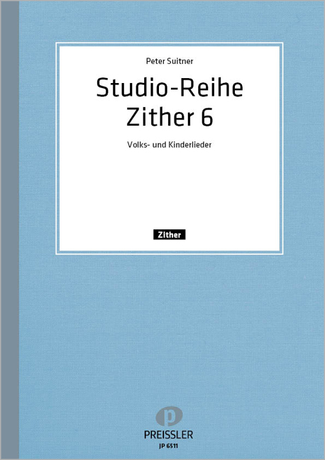 Vorderes Coverbild Studio-Reihe Zither 6